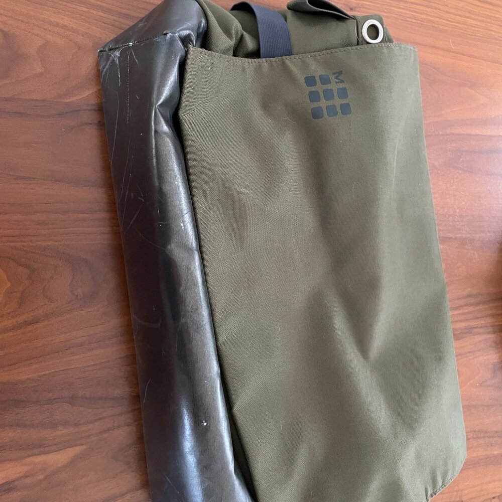 Moleskin Olive Messenger bag mens